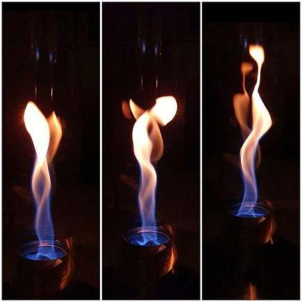 Flammencollage