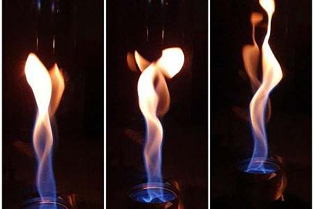 Flammencollage