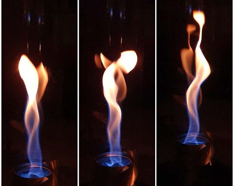 Flammencollage